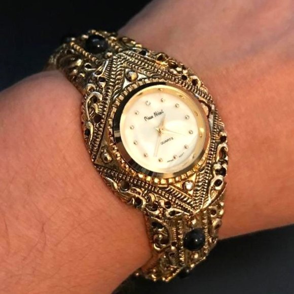 Pierre Nicol Gold Tone Analog Watch - Picture 1 of 8